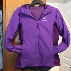 arcteryx purple jacket
